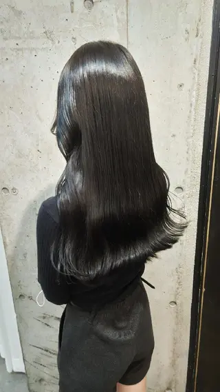 ロング カラー Mood hair salon所属・髪質改善.縮毛矯正 ×韓国ヘアyukiのヘアスタイル