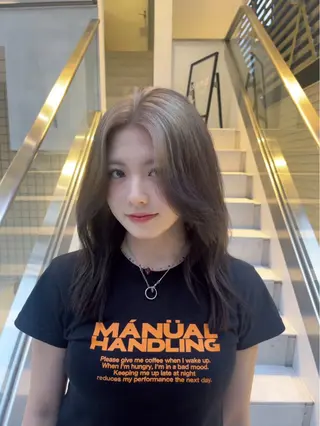 セミロング カラー sand 表参道所属・matoi/期間限定 カット無料💟✨のヘアスタイル