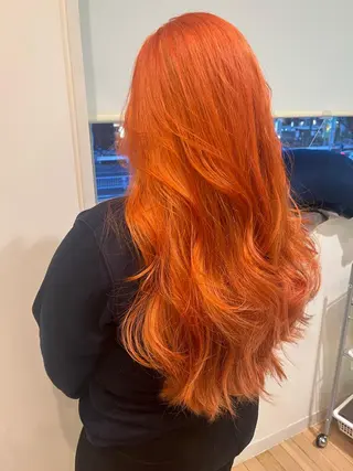 カラー 村松 萌のヘアスタイル