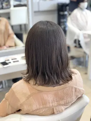 ミディアム Hair&Cafe Matty’s所属・Hair&Cafe Matty’sのヘアスタイル