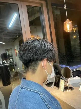 ショート メンズ mee.表参道所属・ボブ/ショート /パーマ/shinのヘアスタイル