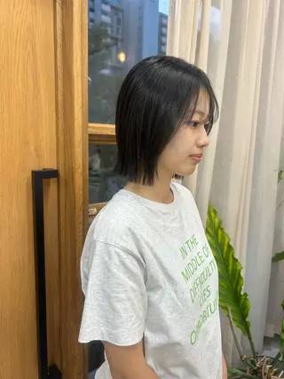ミディアム muku所属・レディースカット モデル/ayunaのヘアスタイル