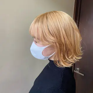 ショート カラー AIRFLOW所属・韓国ヘア ユイカのヘアスタイル