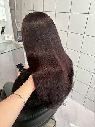 ロング カラー トレンド暖色🍑カジ ュアルヘアjunyaのヘアスタイル