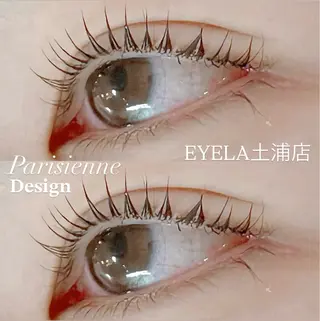 マツエク・マツパ EYELA 土浦店 幕内のマツエク・マツパデザイン
