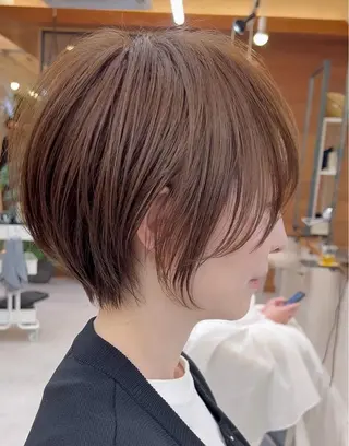 ショート 西川 舞彩のヘアスタイル