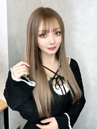 ロング カラー MASAYUKI/ ブリーチのヘアスタイル