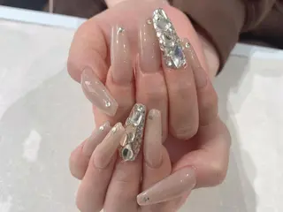 ロング Nail  R💫 naoのネイルデザイン