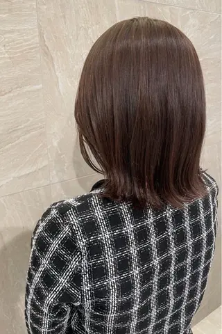 カラー 小川 優衣のヘアスタイル