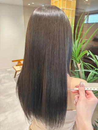 ロング misato 🩶カラーモデル募集のヘアスタイル