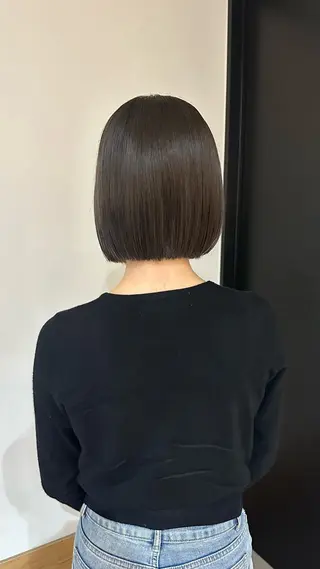 ミディアム 豊中徒歩1分/ towa/AIのヘアスタイル