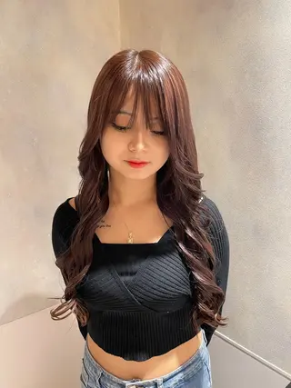 ロング 横浜/艶髪/アレンジ FACE。ゆのんのヘアスタイル