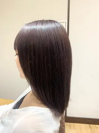 ミディアム カラー 【くせ毛さんのお悩み 解決🍀】栗橋のヘアスタイル