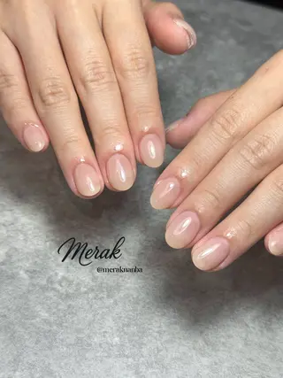 ネイル merak 難波 Kurobuchiのネイルデザイン