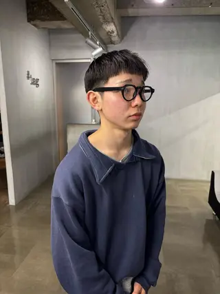 ショート カラー パーマ メンズ メンズ/ダブルカラー /パーマ/来栖慧💈のヘアスタイル