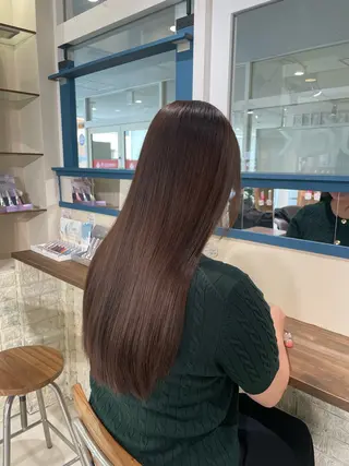 ロング luck みうのヘアスタイル