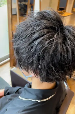 パーマ メンズ CUORE HAIR ange水戸所属・🌟パーマリスト 鈴木雄大🌟のヘアスタイル