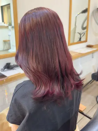 セミロング カラー Selene 難波店　HIROKIのヘアスタイル