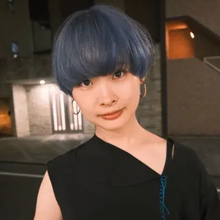 ショート ROSSO所属・大久保 諒 ショート、ボブのヘアスタイル