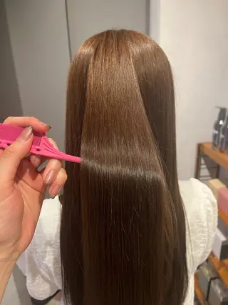 カラー ばんちなつ / ボブ/透明感カラーのヘアスタイル