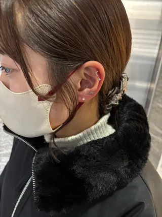 satsuki 暖色・ブラウンカラーのヘアスタイル