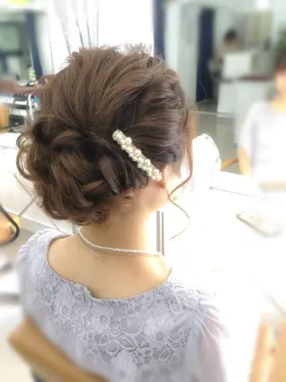 セミロング laera 佐藤のヘアスタイル