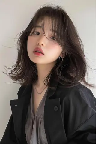 ミディアム lana hair 新宿/髪質改善のヘアスタイル