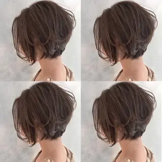 ショート ANDO HIKARIのヘアスタイル