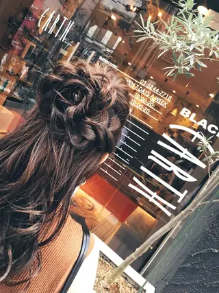 セミロング カラー ulu-ウル所属・北川 大輔のヘアスタイル