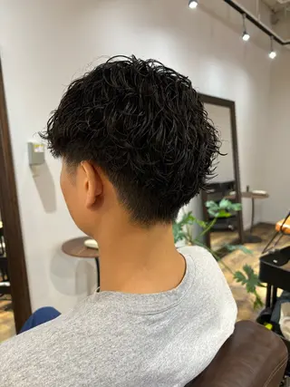 ショート パーマ メンズ FOR Men`s hair所属・高橋 一樹のヘアスタイル
