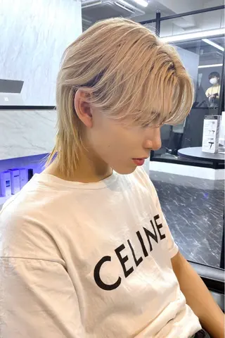 ショート メンズ 曲がる縮毛矯正 髪質改善/西尾 幸樹のヘアスタイル