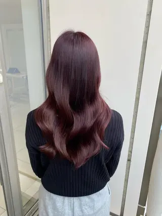 セミロング カラー mako︴ Euphoriaのヘアスタイル
