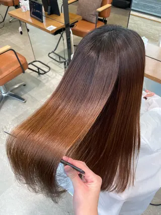 ロング 髪質改善🤍艶カラー ゆいのヘアスタイル