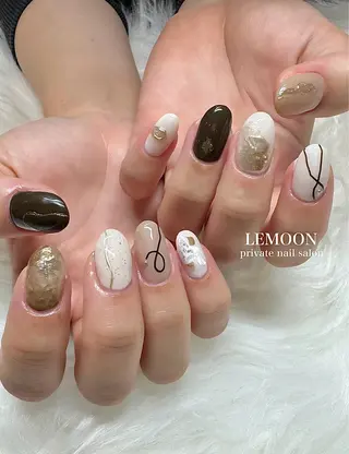 ネイル private nail salon　LEMOON所属・nail salon LEMOONのネイルデザイン