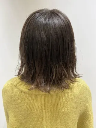 ミディアム カラー 🐺ウルフ/レイヤー 似合わせ‎🤍沙羅のヘアスタイル