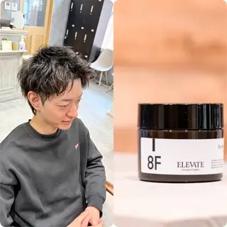 メンズ 井川 哲也のヘアスタイル