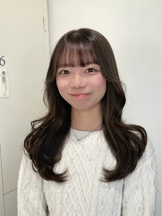 セミロング himeka🪽 アレンジ/ブリーチのヘアスタイル