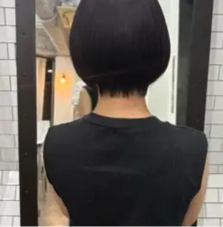 ショート カラー カラーモデル　広島市 legareリン🌻のヘアスタイル