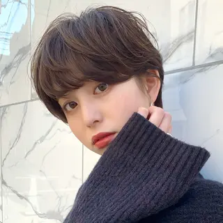 ショート パーマ GO TODAY SHAIRE SALON京都店所属・本日空きあります/ 四条/ユウキのヘアスタイル