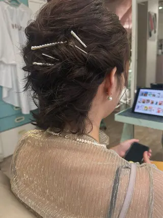ショート ヘアアレンジ Eleanor 自由が丘ANNEX所属・個室サロン/ヘアケア デザイン🌼万希のヘアスタイル