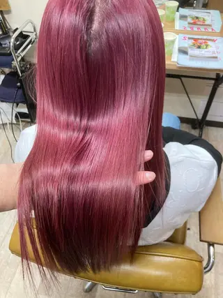 ロング カラー メンズ TORI 三宮所属・松田 剛のヘアスタイル