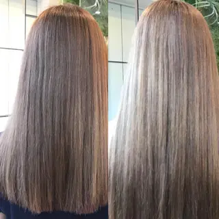 ロング カラー Hanna by W_SALONのヘアスタイル