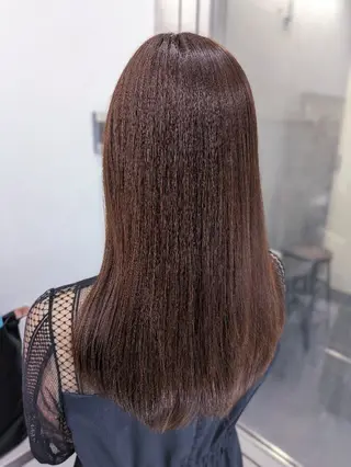 ロング カラー 艶髪韓国ヘア🇰🇷 韓国風メンズカット のヘアスタイル