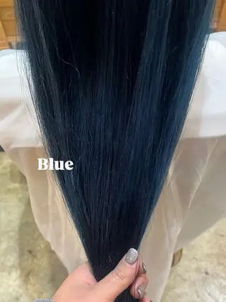 ロング カラー 松原 樹里のヘアスタイル