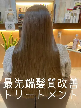 ロング モトエ ジュニアスタイリストのヘアスタイル