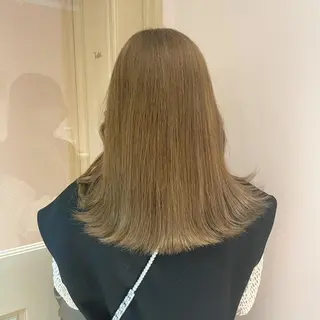 セミロング マホ/日吉/髪質改善 /レイヤー/ガーリーのヘアスタイル