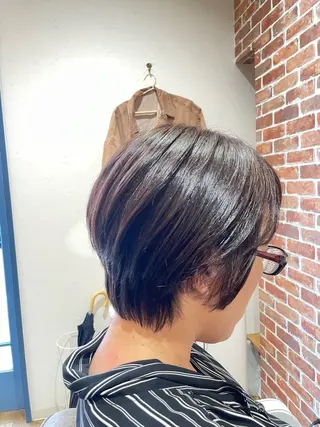 ショート 尾長谷 拓海のヘアスタイル