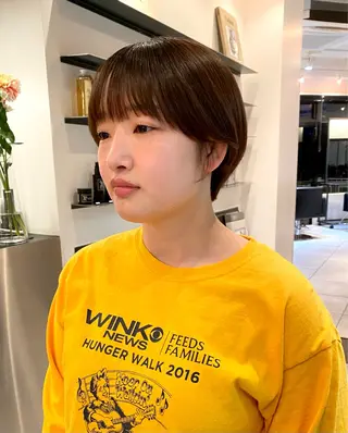 ショート Tomoka🐶🌟 似合わせカット✂︎のヘアスタイル