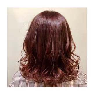 ミディアム ❁⃘ ち だ り さ ❁⃘のヘアスタイル