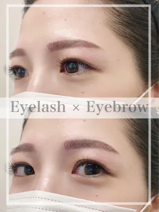 マツエク・マツパ アイブロウ HARUHARU hinano *のマツエク・マツパデザイン